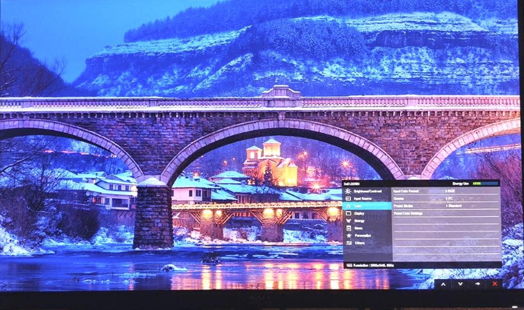 DELL　U2515H　25インチ　液晶ディスプレイ　IPS　WQHD　中古