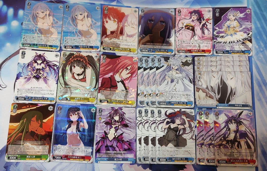 ヴァイスシュヴァルツ 　デート・ア・ライブ　 8電源デッキ　構築パーツ付き