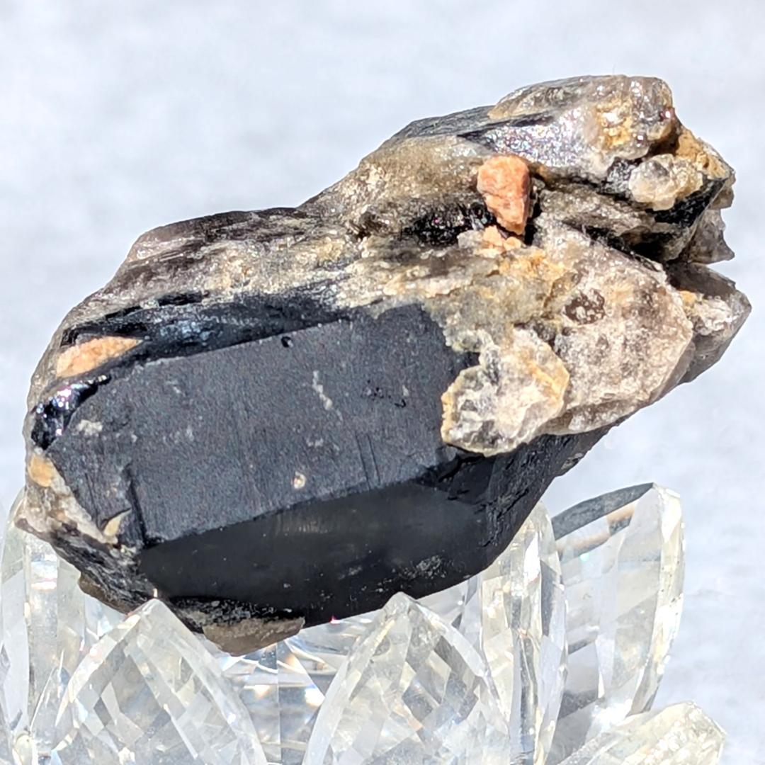 一点物 ドリーム モリオン 原石 山東省産 黒水晶 58g お守り天然石 ギフト