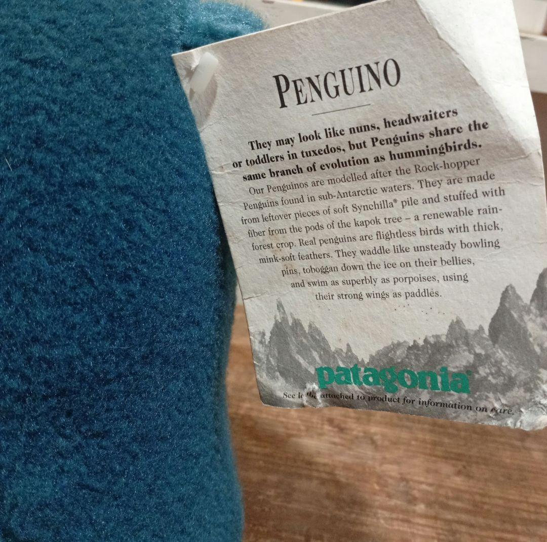 超希少★パタゴニア　ペンギンのぬいぐるみペンギーノ Patagonia 当時物