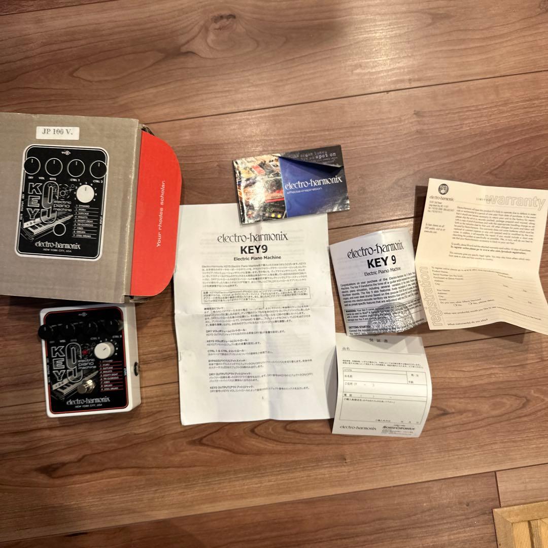 electro-harmonix KEY9 動作問題なし