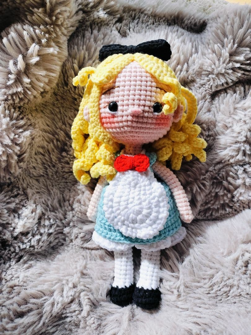 wool doll あみぐるみ ハンドメイド　かぎ針編み セット4個