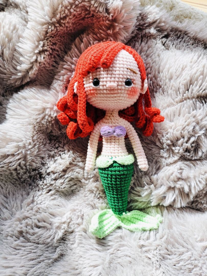 wool doll あみぐるみ ハンドメイド　かぎ針編み セット4個