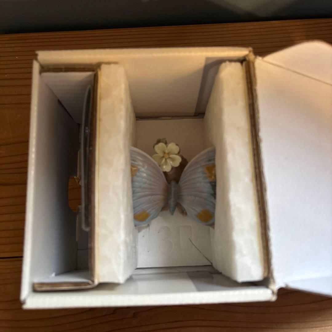 LLADRO リヤドロ　 花と蝶々