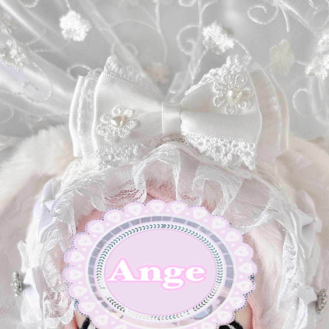 【スノーホワイト】　ぬい服　着ぐるみ　16cm 新衣装サイズ　R7-106