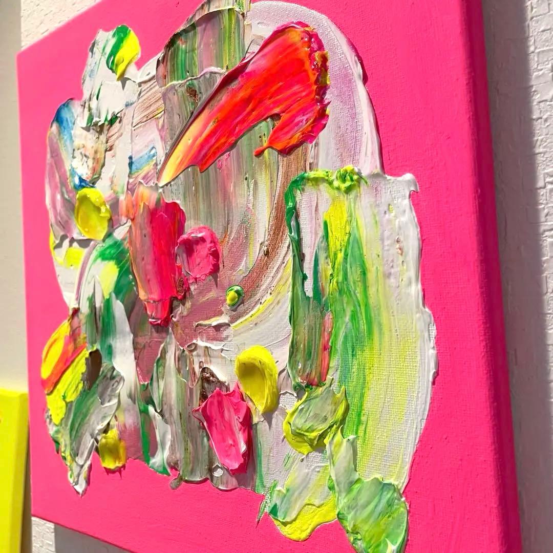 抽象画　テクスチャーアート　原画　現代アート