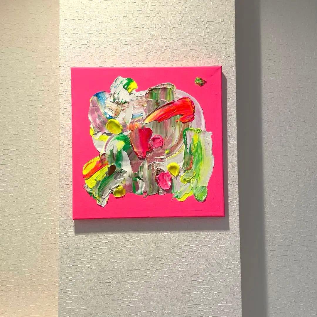 抽象画　テクスチャーアート　原画　現代アート