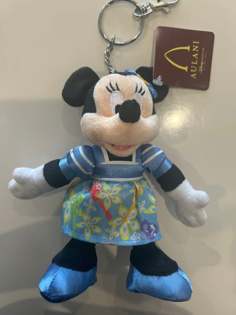 HawaiiAULANI限定♡ミッキー ミニー ぬいぐるみ キーホルダーセット