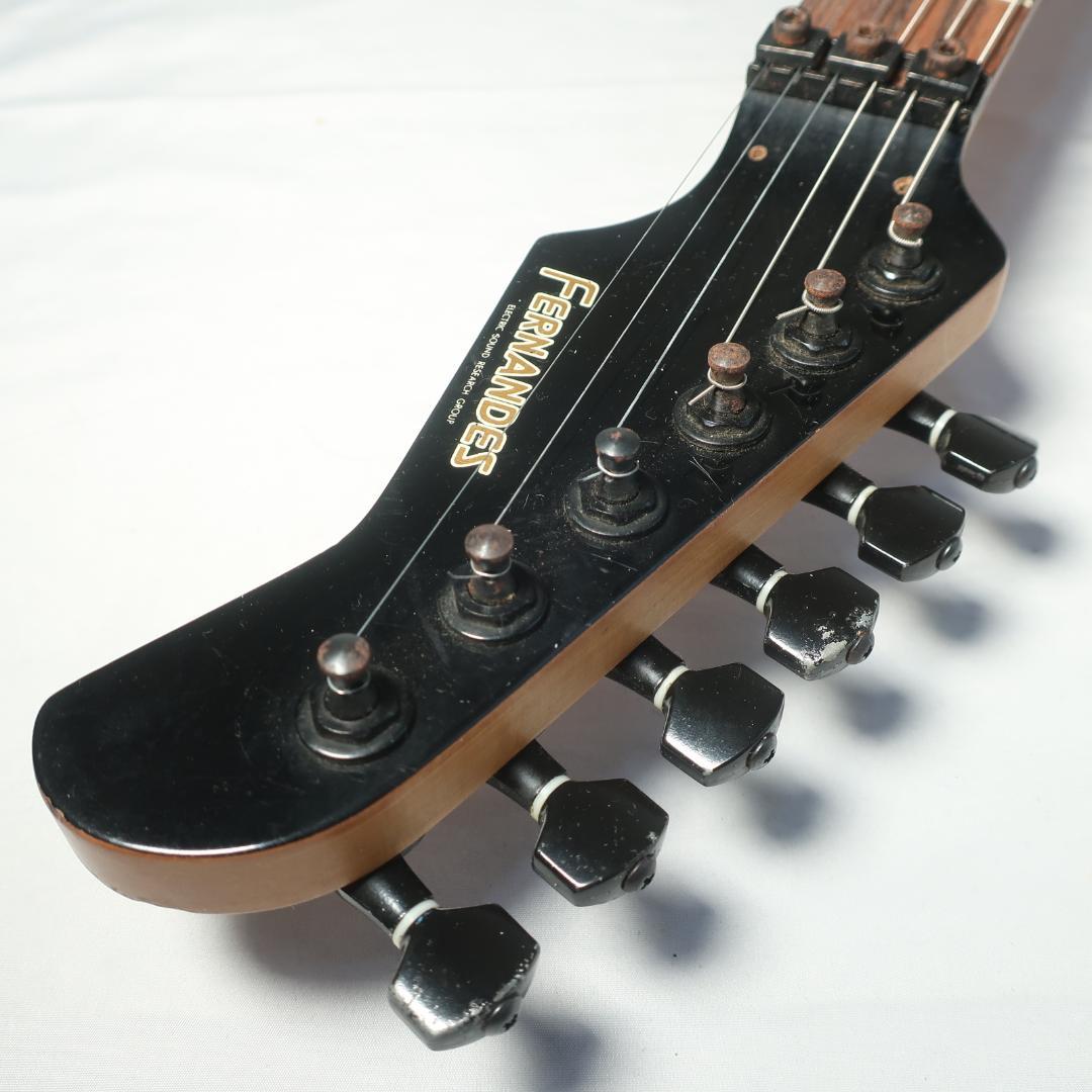 FERNANDES エレキギター ボディクラッシャー搭載 GOTOHペグ装備