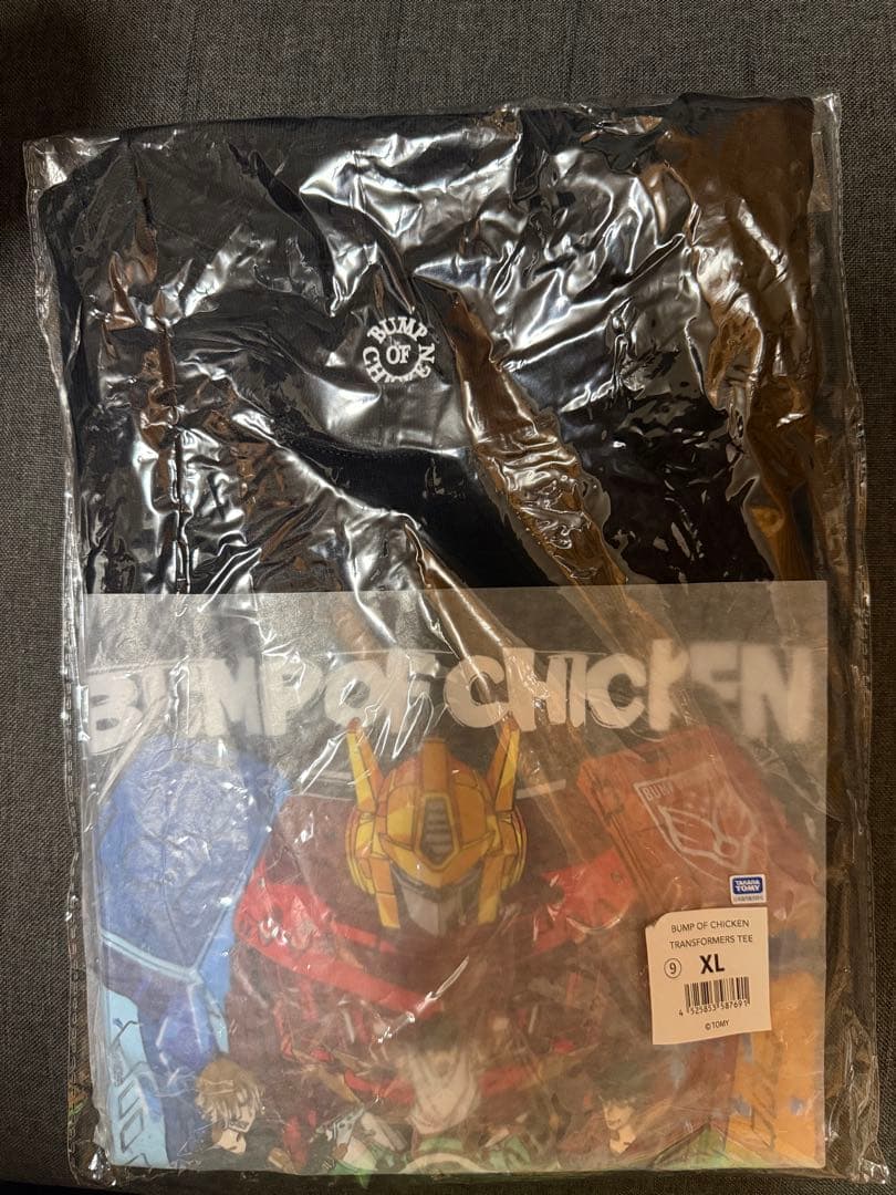 BUMP OF CHICKEN XL ブラック Tシャツ　トランスフォーマー