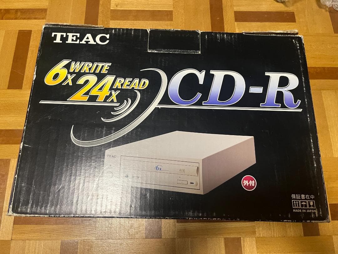TEAC CD-R6240SB CD-Rドライブ 外付けSCSI ソフト在り