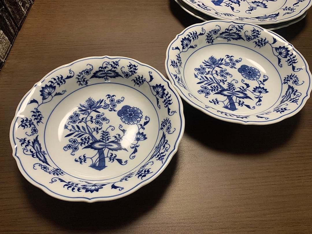 【訳あり廃盤】ブルーダニューブ ブルーオニオン 食器11点セット