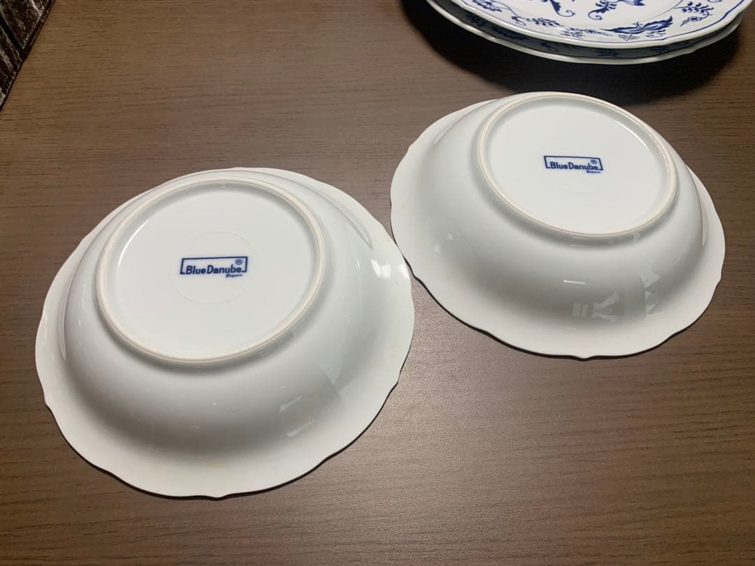 【訳あり廃盤】ブルーダニューブ ブルーオニオン 食器11点セット