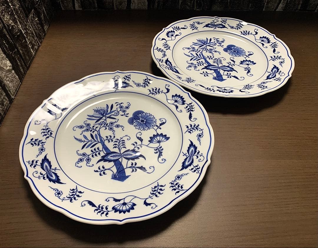 【訳あり廃盤】ブルーダニューブ ブルーオニオン 食器11点セット