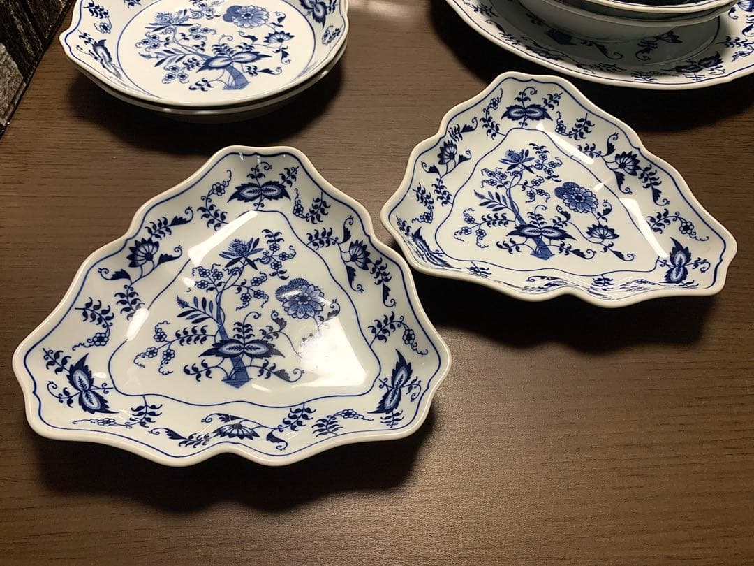 【訳あり廃盤】ブルーダニューブ ブルーオニオン 食器11点セット