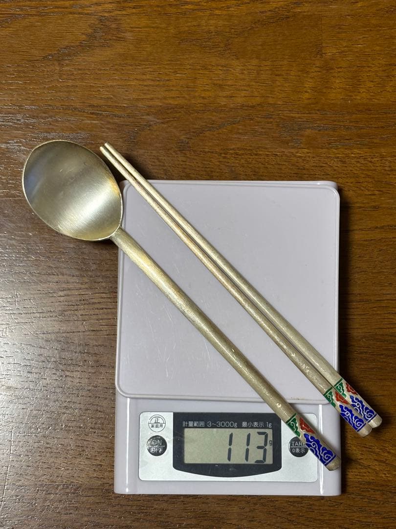 銀製品　韓国　silver カトラリーセット　食器