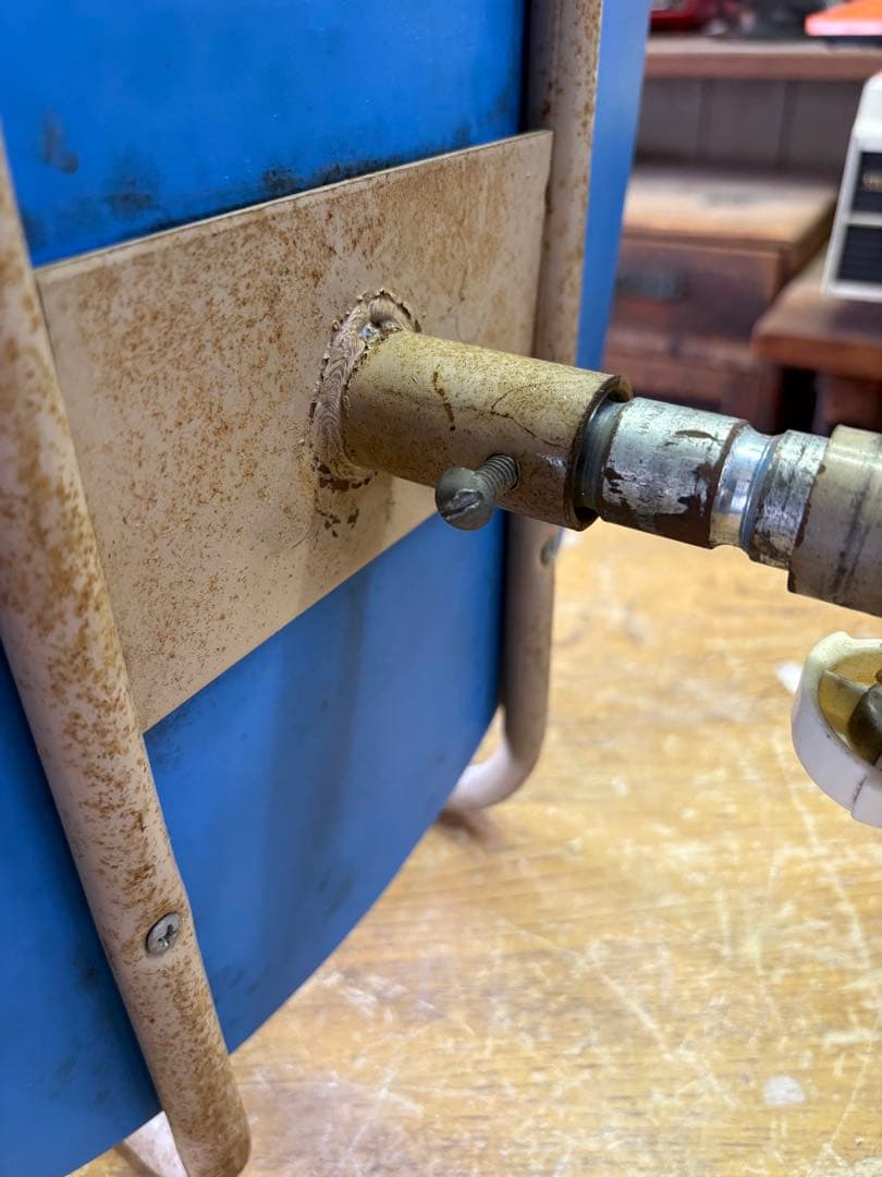 昭和レトロ　学習イス　回転イス　デスクチェア　昭和インテリア　レトロポップ