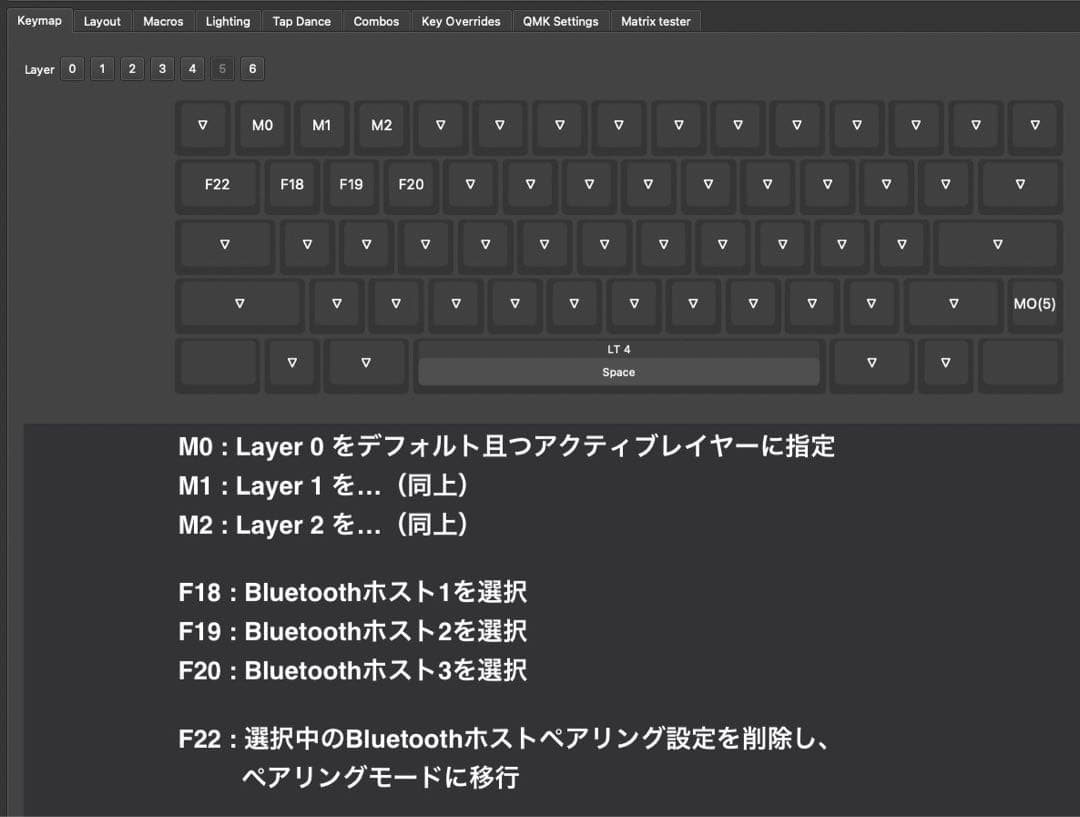 M0110 HHKB配列 VIAL対応 Bluetoothメカニカルキーボード