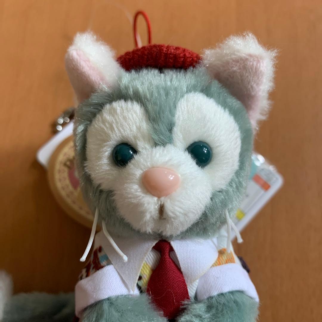 ジェラトーニ ぬいぐるみバッジ　ストロベリー　ハートウォーミング ぬいスト