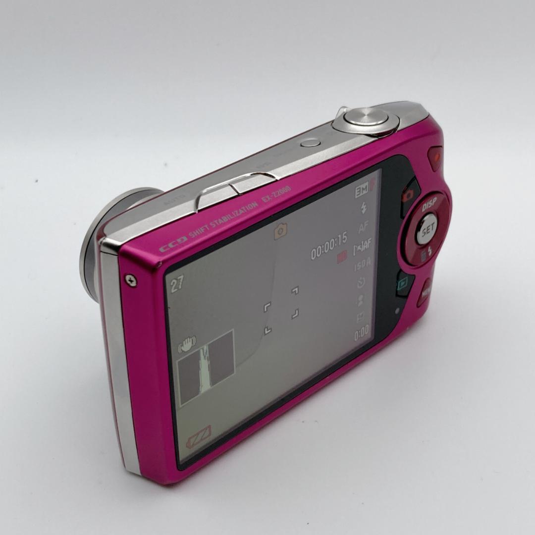 【概ね美品】CASIO EXILIM EX-Z2000 デジタルカメラ レッド