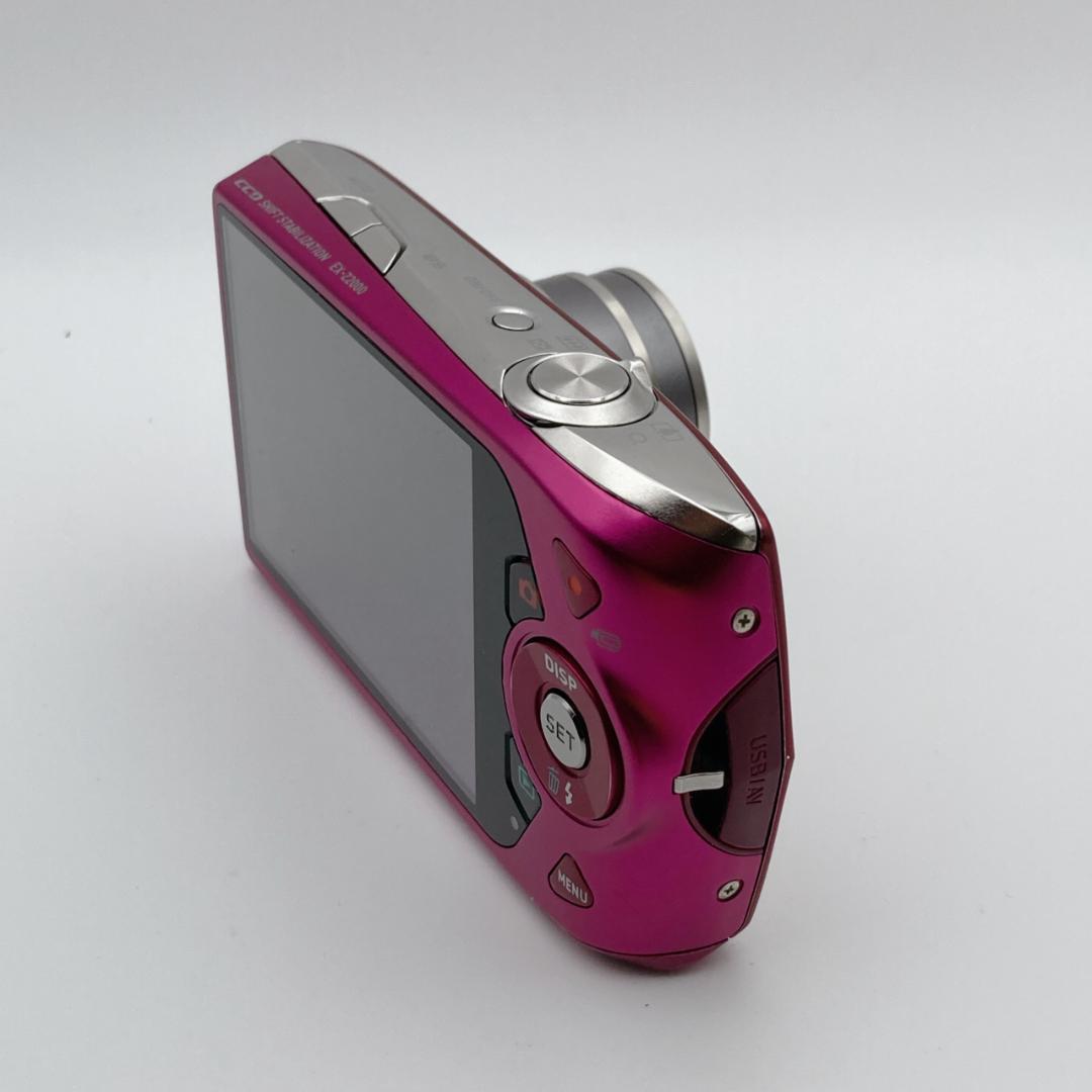 【概ね美品】CASIO EXILIM EX-Z2000 デジタルカメラ レッド