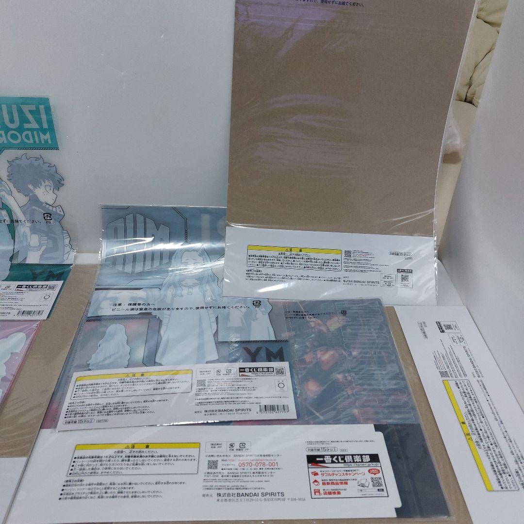 一番くじ メタリックシート　クリアポスター　アクリルバネルハンドタオルまとめ売り