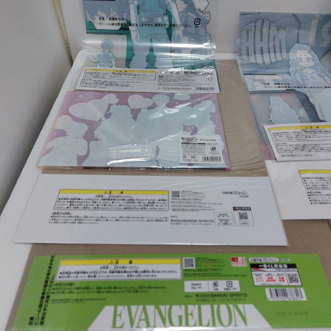 一番くじ メタリックシート　クリアポスター　アクリルバネルハンドタオルまとめ売り