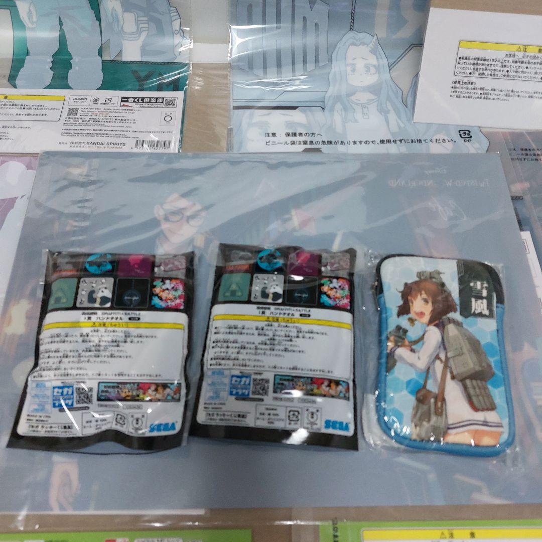 一番くじ メタリックシート　クリアポスター　アクリルバネルハンドタオルまとめ売り