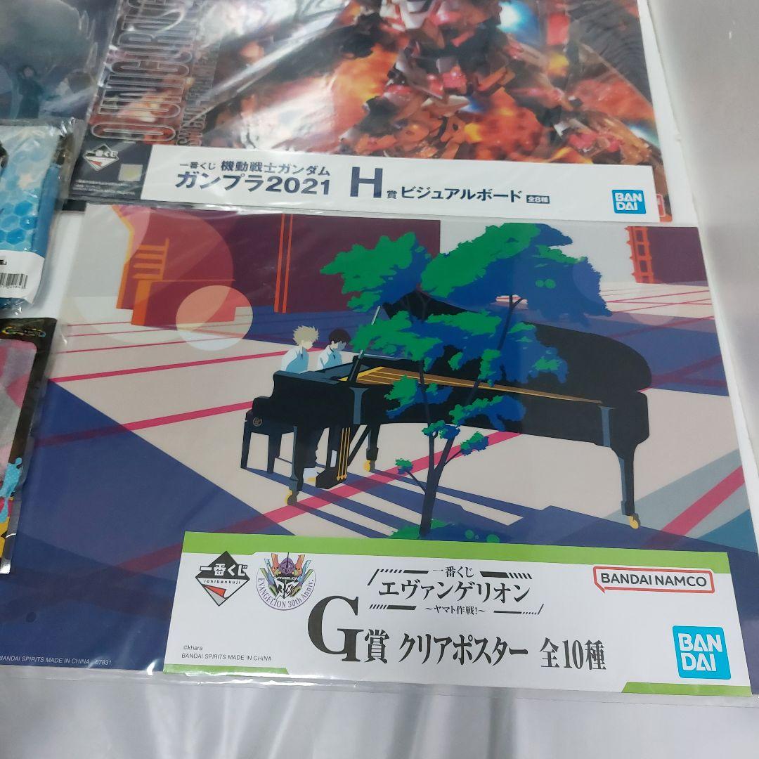 一番くじ メタリックシート　クリアポスター　アクリルバネルハンドタオルまとめ売り