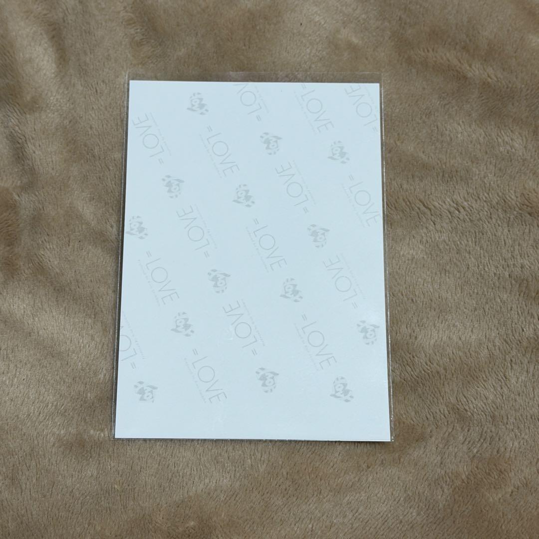 リ*ン様 ＝LOVE イコラブ 音嶋莉沙 8周年ツアー 生写真 直筆 ノーマル