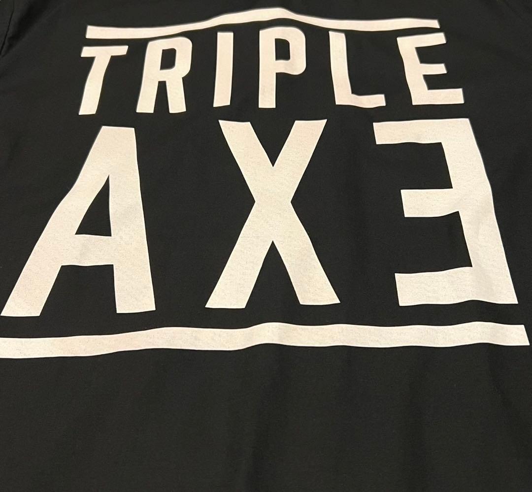 【希少美品】TRIPLE AXE オープンカラーシャツ XLトリプルアックス