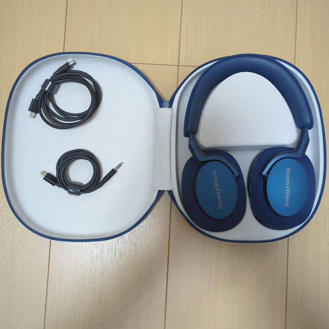 Bowers&Wilkins ワイヤレスヘッドホン　Px7S2 ブルー