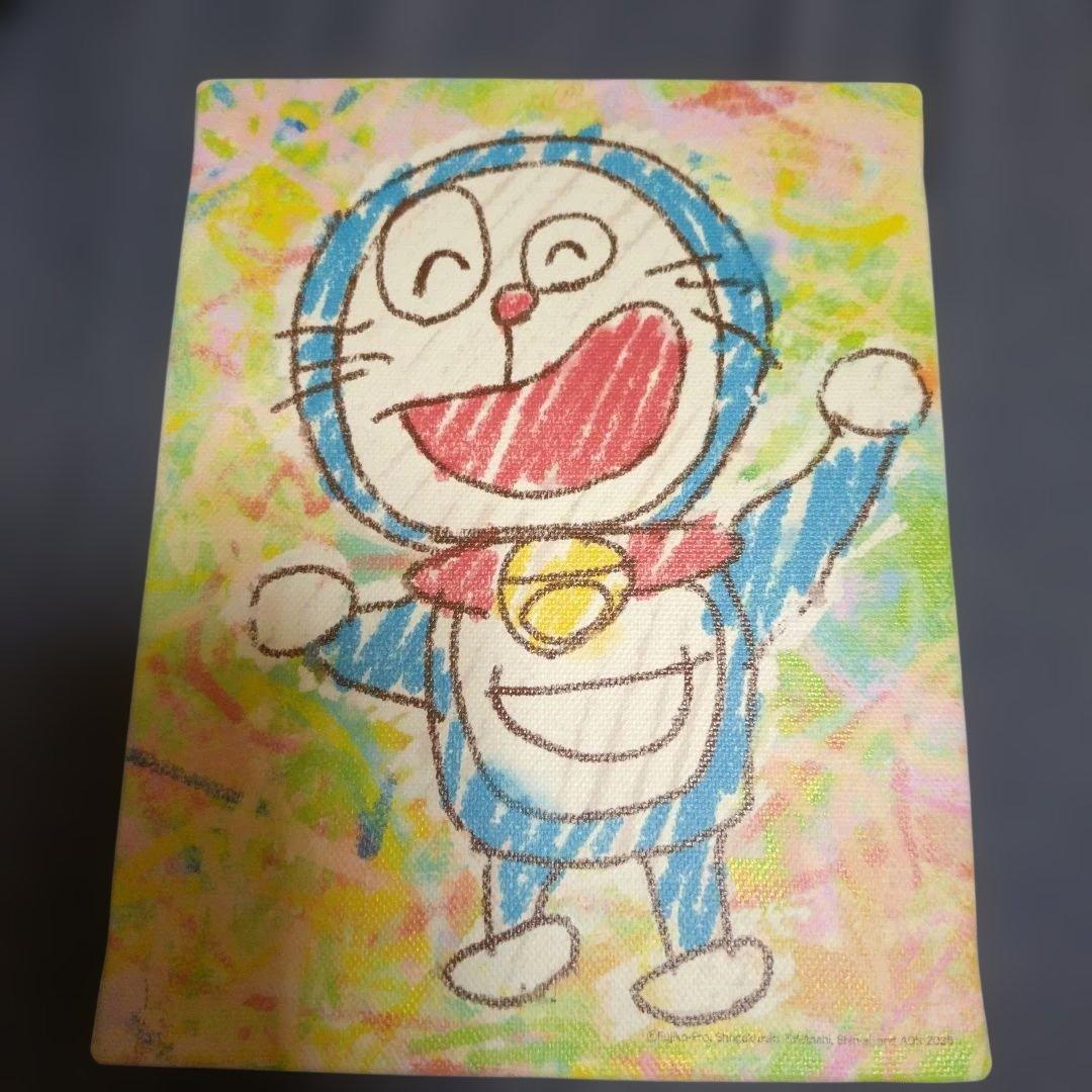 映画ドラえもん　のび太の絵世界物語　アートキャンバス　へたっぴドラえもん
