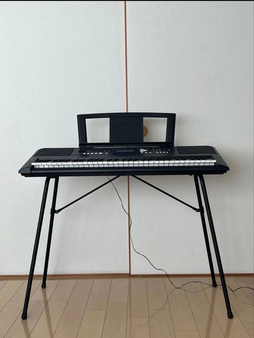 YAMAHA PSR-E333 電子キーボード　61鍵盤　スタンド　ソフトケース