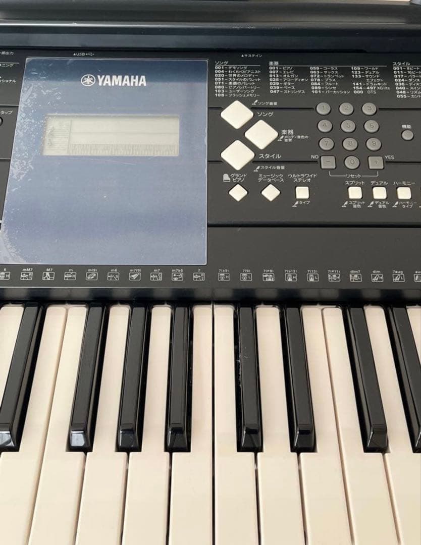 YAMAHA PSR-E333 電子キーボード　61鍵盤　スタンド　ソフトケース