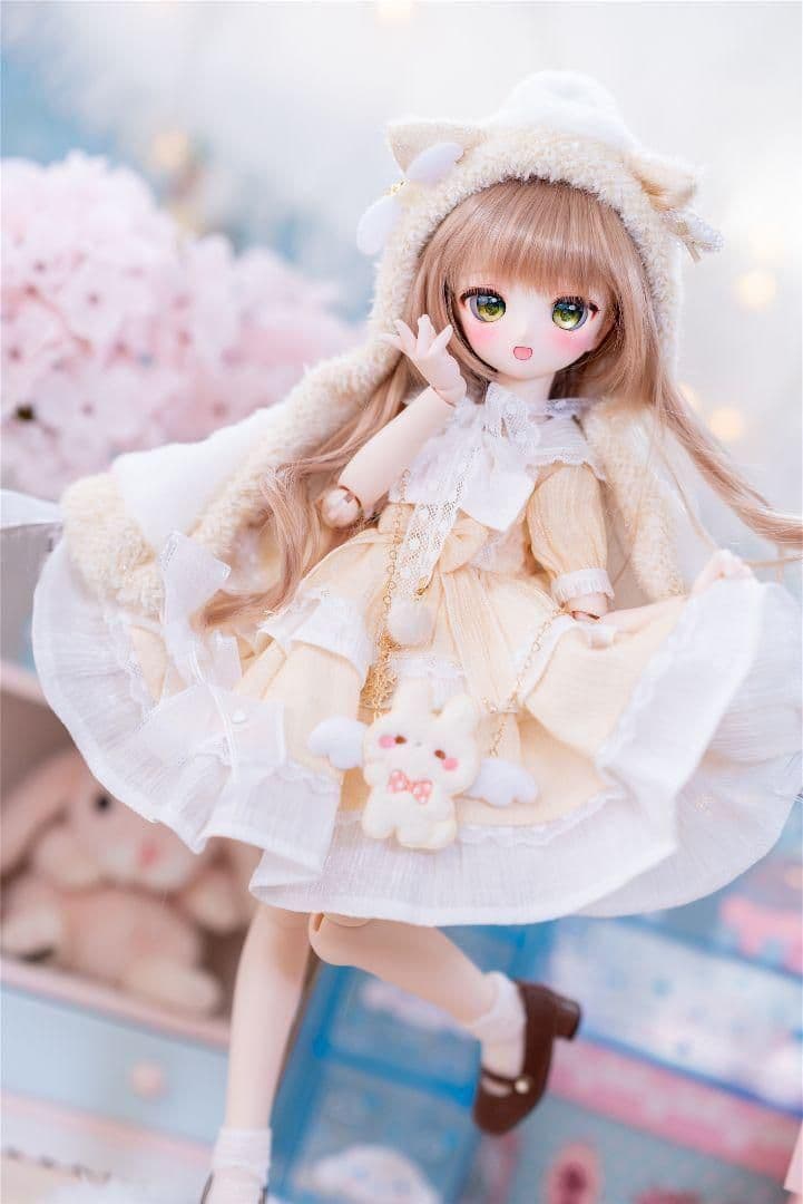 WE123 BJD 1/6 ドール 衣装 ワンピース　洋服　ハンドメイド