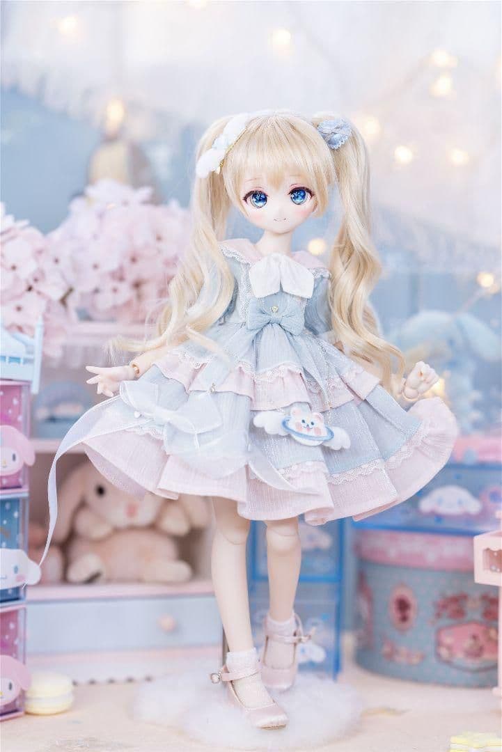 WE123 BJD 1/6 ドール 衣装 ワンピース　洋服　ハンドメイド