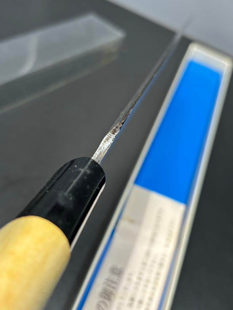 【美品】堺直助 柳刃包丁 片刃 和包丁 調理器具