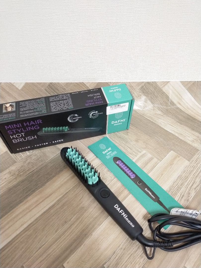 ダフニ　DAFNInano DAFNI　ヘアアイロン　ブラシヘアケア　ストレート