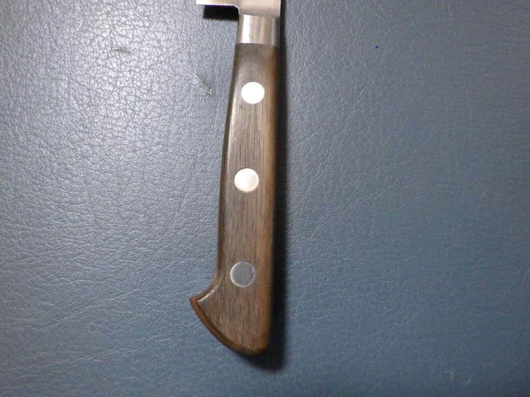 Y*K様 現代の名工・梅治作★ペティナイフ包丁黒檀柄★日本橋木屋★