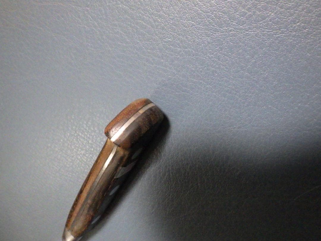 Y*K様 現代の名工・梅治作★ペティナイフ包丁黒檀柄★日本橋木屋★