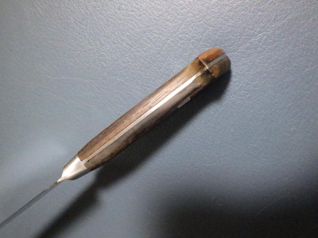 Y*K様 現代の名工・梅治作★ペティナイフ包丁黒檀柄★日本橋木屋★