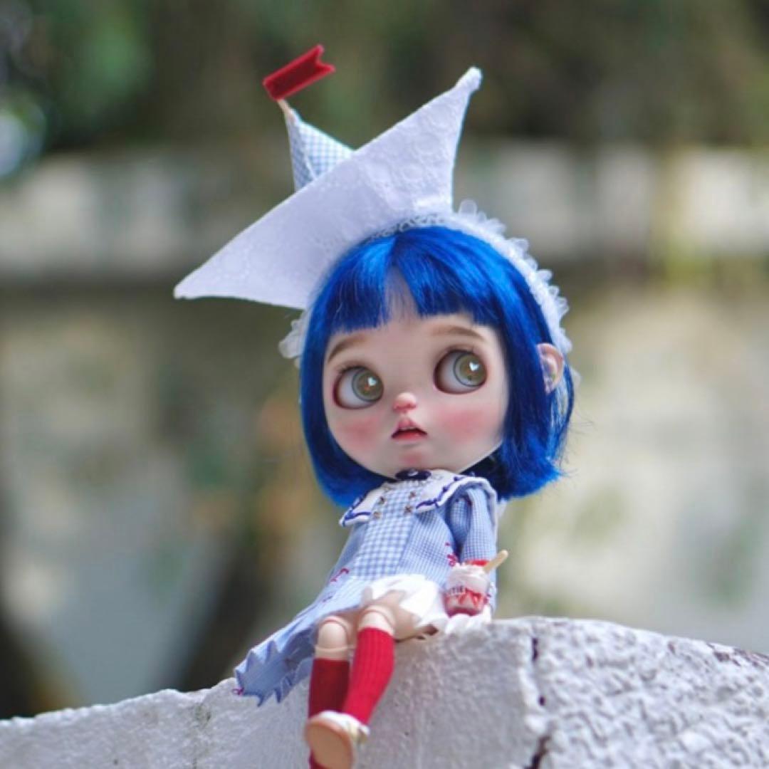 作家様カスタムブライス 人形 かわいい 幼い 小舟 優しい フルセット
