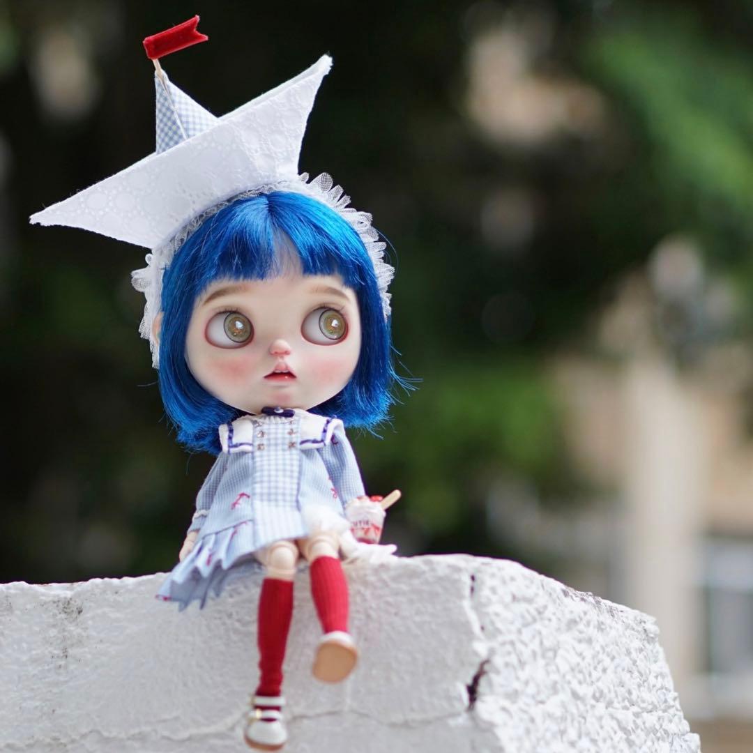 作家様カスタムブライス 人形 かわいい 幼い 小舟 優しい フルセット
