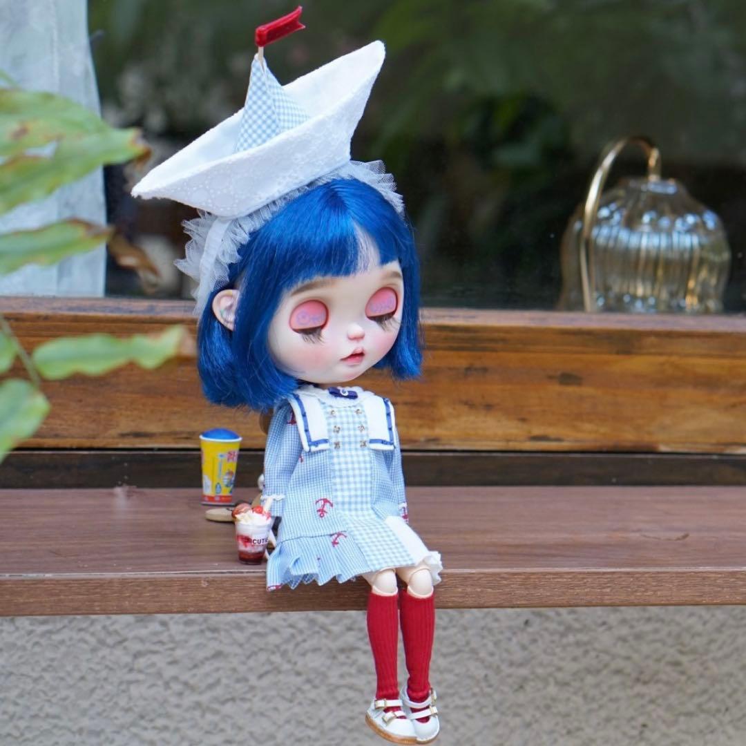 作家様カスタムブライス 人形 かわいい 幼い 小舟 優しい フルセット