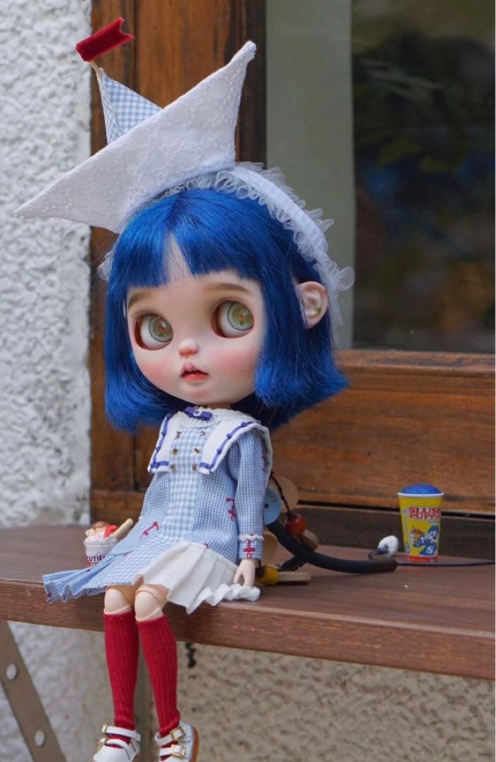 作家様カスタムブライス 人形 かわいい 幼い 小舟 優しい フルセット
