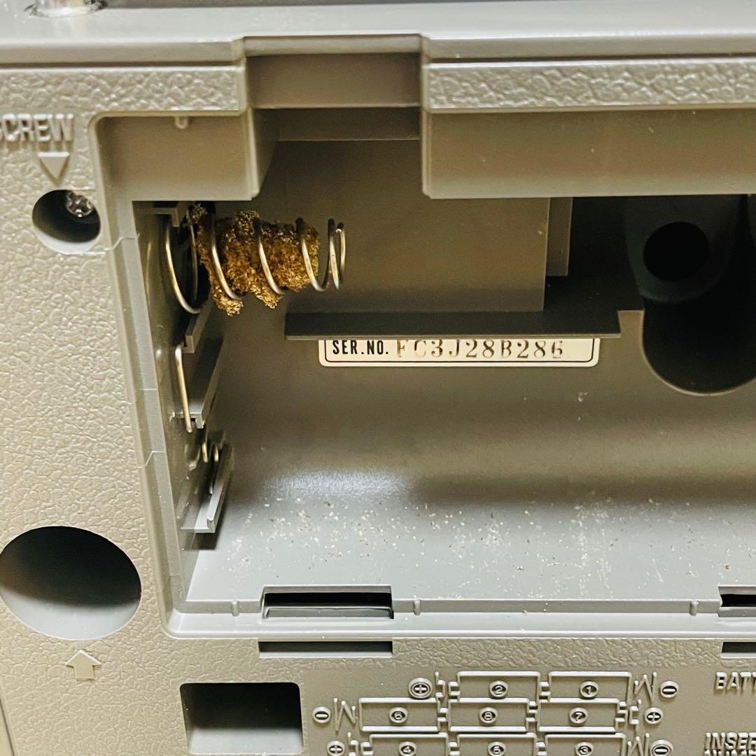 【希少】ナショナル SG-J500 ラジカセ&レコードプレーヤー 現状品 美品