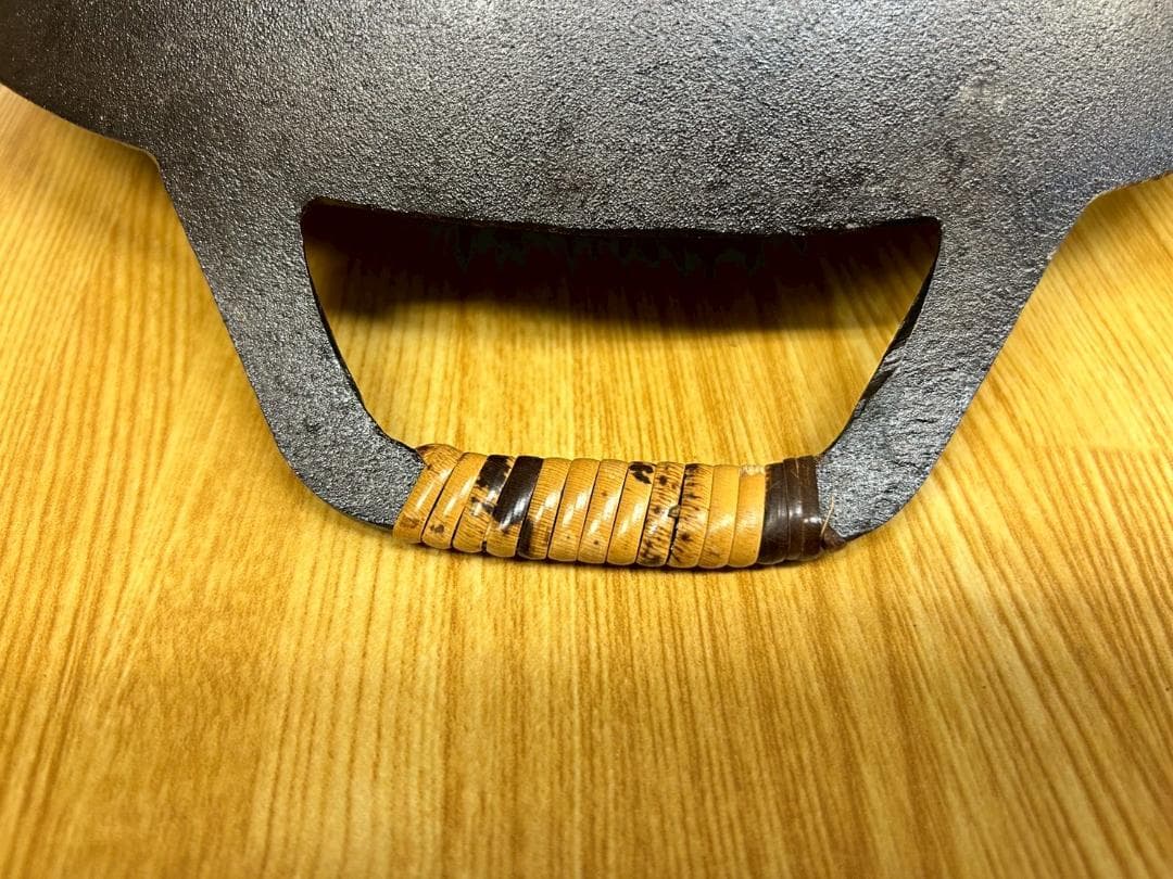 【yamamoto】南部鉄器 中華鍋 両手付き 30cm 木箱·説明書