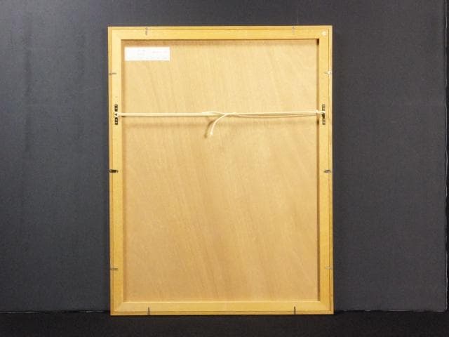 前田常作　直筆サイン『牡丹の図』リトグラフ 2006年 0611N