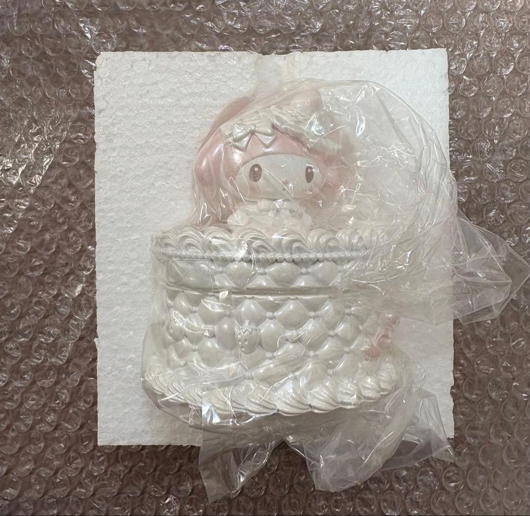 マイメロディ　白いちごのティータイム　小物入れ